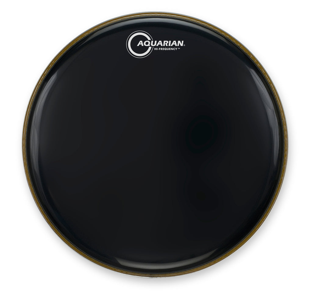 Hi-Frequency Resonant Gloss Black – Aquarian Drumheads Online Shop